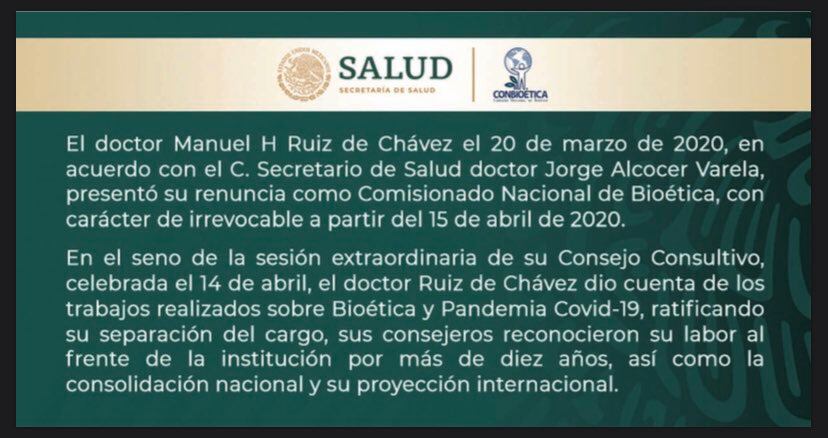 Comunicado SSa.
