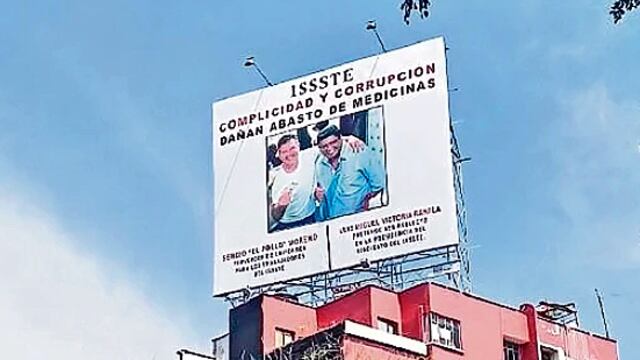 Luis Francisco Molleda Cámara y Sergio "El pollo" Moreno, beneficiados por contratos en el ISSSTE