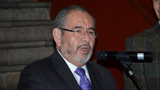 Salvador Vega y León, rector de la UAM.