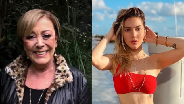 Sylvia Pasquel y Frida Sofía.