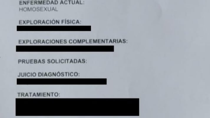 Ginecólogo diagnostica homosexualidad como una enfermedad en pleno 2021
