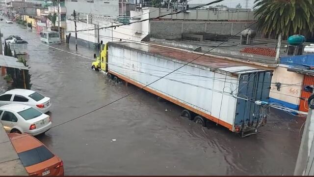 Inundaciones en Ecatepec: lluvia afecta diferentes zonas (VIDEO)