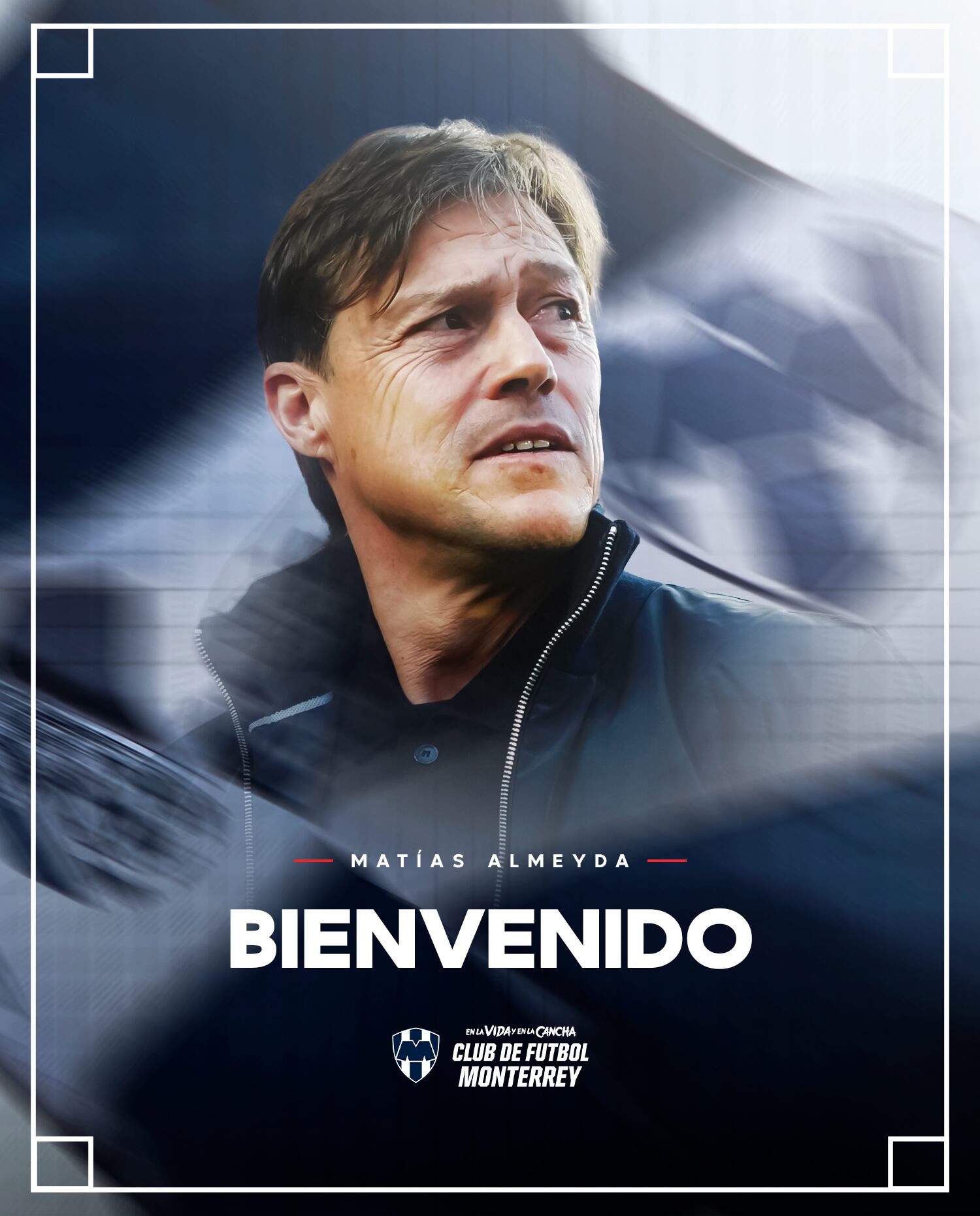 Matías Almeyda fue anunciado como entrenador de Rayados