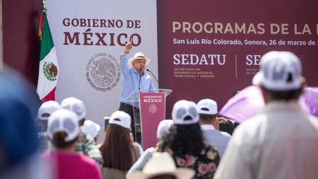 AMLO en Sonora