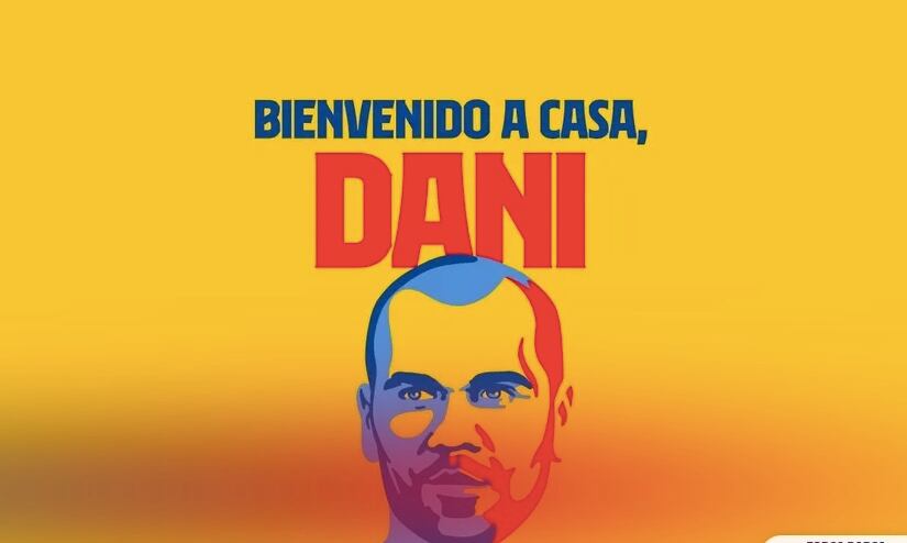 Dani Alves regresa al FC Barcelona