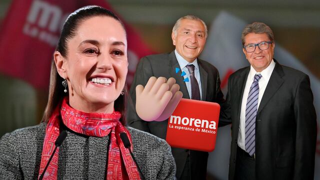 Claudia Sheinbaum se reunió con Adán Augusto López y Ricardo Monreal