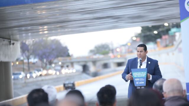 Diego Sinhue Rodríguez entregó obras de infraestructura en León, Guanajuato