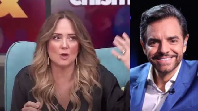 Andrea Legarreta y Eugenio Derbez