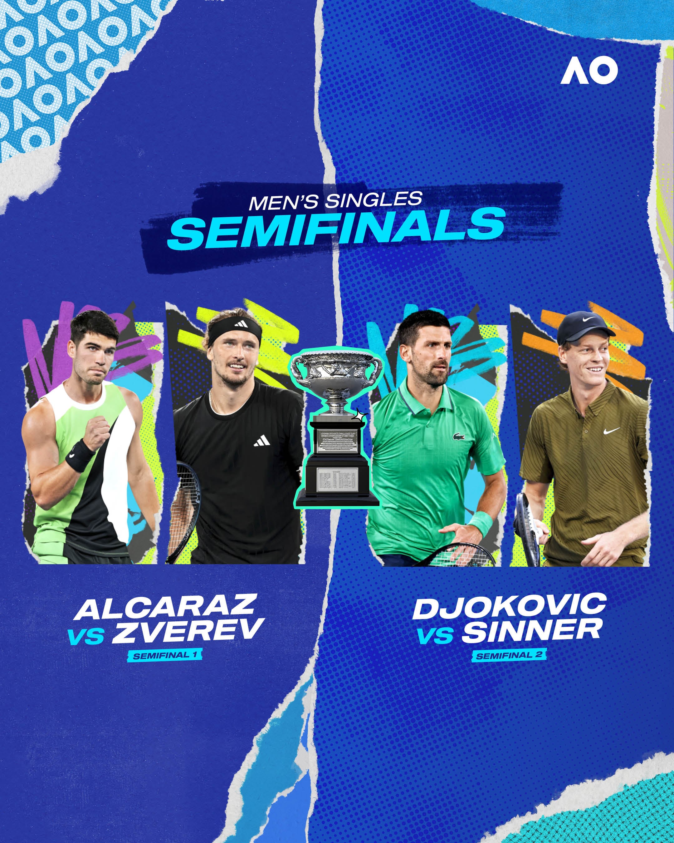 Semifinales Australian Open 2026