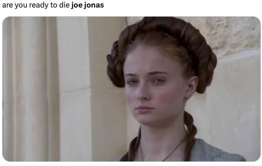 Los memes sobre el divorcio de Sophie Turner y Joe Jonas intentan aliviar la tristeza de los fans