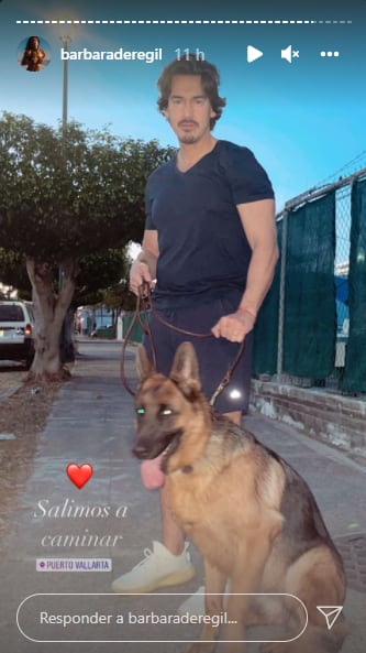 Fernando Schoenwald y Simba.