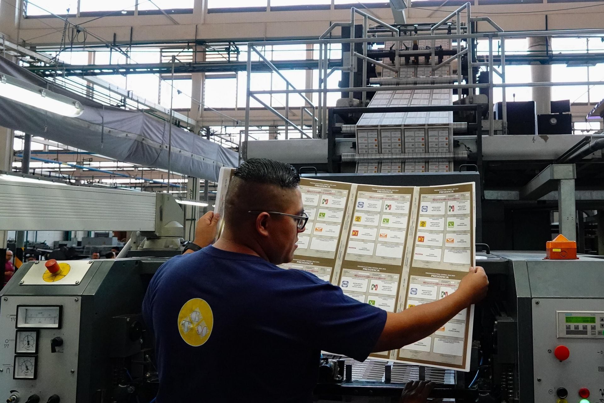 La producción de las boletas electorales terminará el 30 de abril