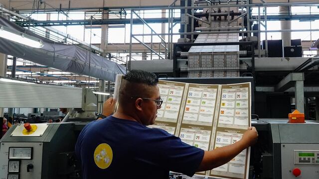 La producción de las boletas electorales terminará el 30 de abril