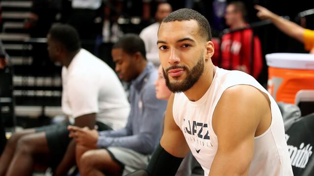 Gobert previo a un juego del Jazz
