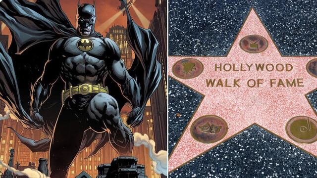 Batman tendrá su estrella en el Paseo de la Fama de Hollywood