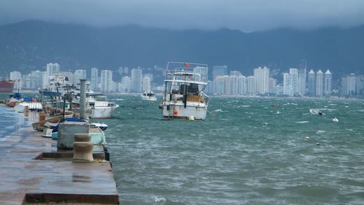 Boris ya es tormenta tropical; se ubica a 80 kilómetros de Guerrero