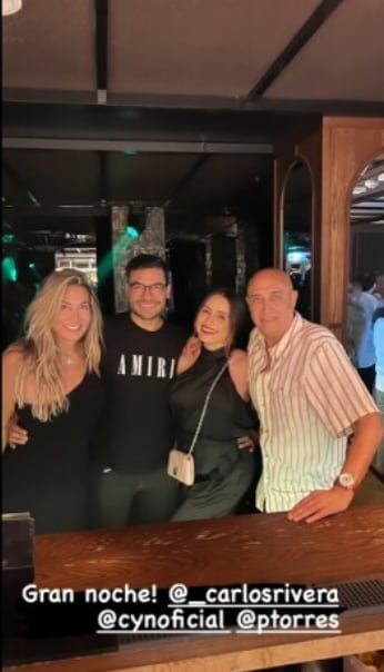 Carlos Rivera y Cynthia Rodríguez