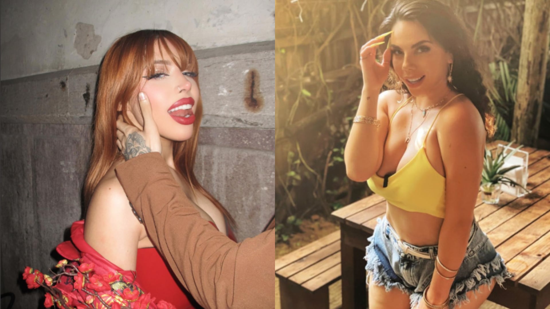 Lizbeth Rodríguez y Yeri Mua