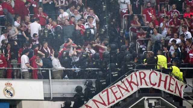 Diez minutos duró el conato de bronca.