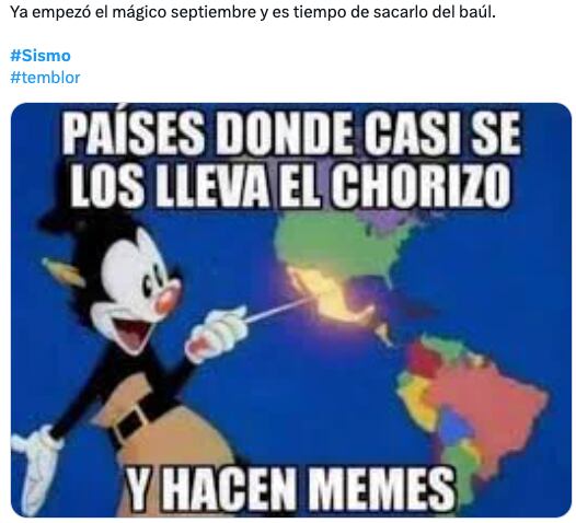 Estos son los mejores memes del sismo del 8 de septiembre