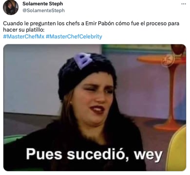 Emir Pabón en MasterChef Celebrity desata burlas