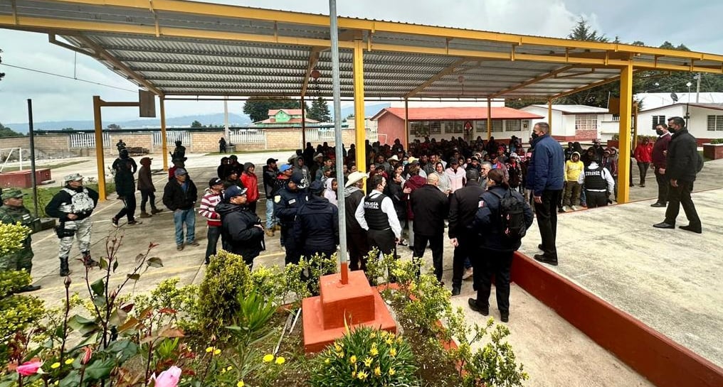 Delfina Gómez visita Texcaltitlán
