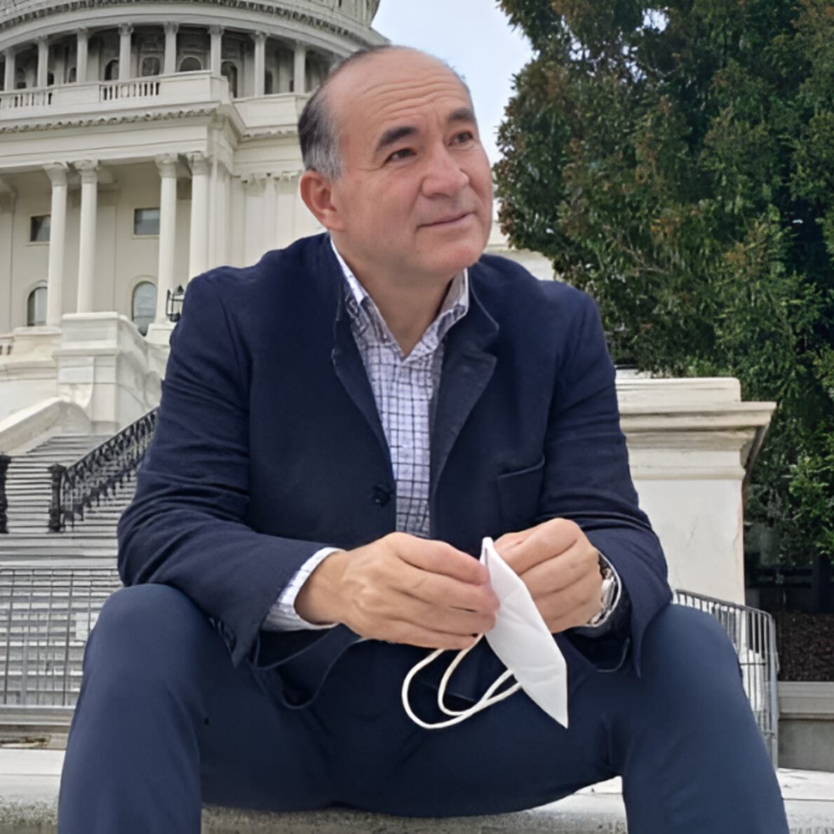 “El alcalde viajero” Enrique Galindo ahora se fue a pasear a Washington USA