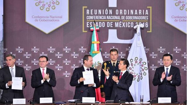 50 Reunión Ordinaria de la Conago en Toluca.