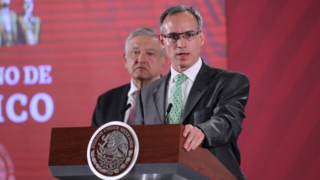 200124009. Ciudad de México, 24 Ene 2020 (Notimex-Isaías Hernández).- El Dr. Hugo López-Gatell Ramírez, subsecretario de Prevención y Promoción de la Salud, durante sesión de preguntas y respuestas en la conferencia matutina del presidente Andrés Manuel López Obrador. Ciudad de México, 24 de enero de 2020. NOTIMEX/FOTO/ISAÍAS HERNÁNDEZ/IHH/POL/4TAT