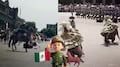 Caballos y jinetes protagonizan varios incidentes durante el Desfile Militar 2026