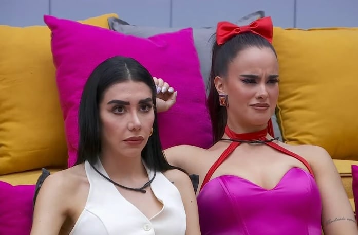 Karime Pindter y Gala Montes en La Casa de los Famosos 2024.