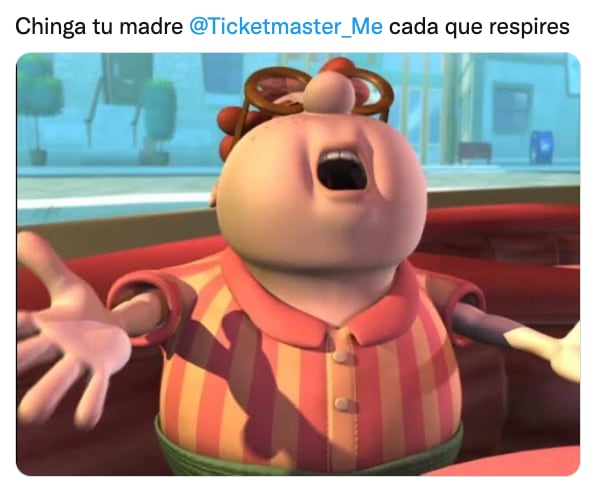 Meme de Ticketmaster