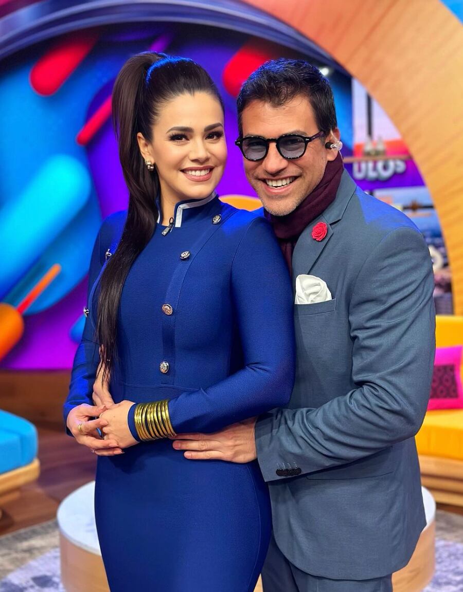 Luz Elena González y Mauricio Barcelata