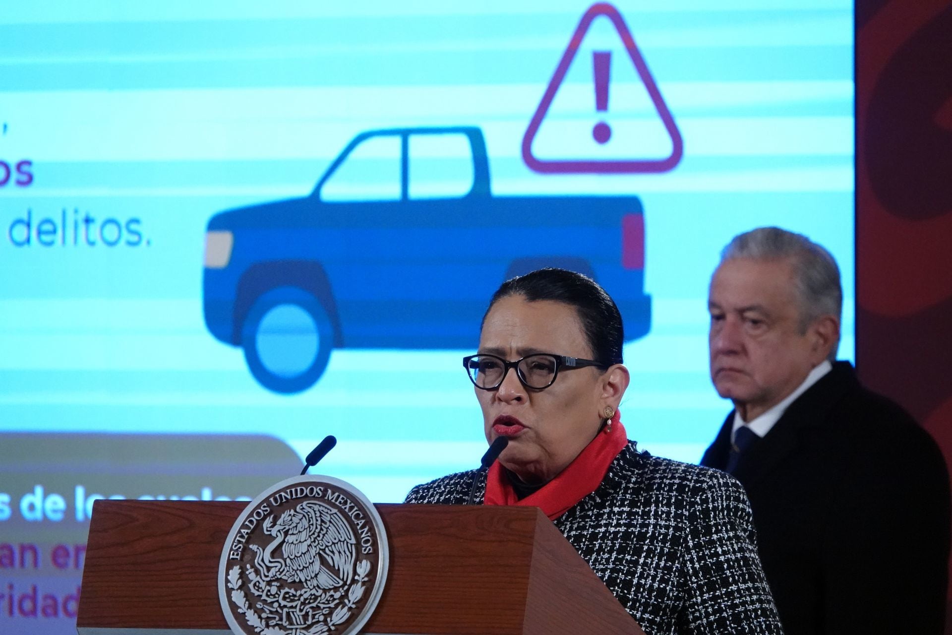 Rosa Icela Rodríguez AMLO