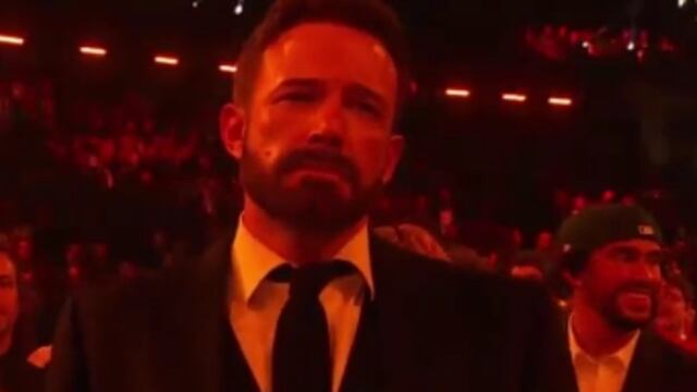 Ben Affleck se volvió viral por su expresión durante los Grammy 2023