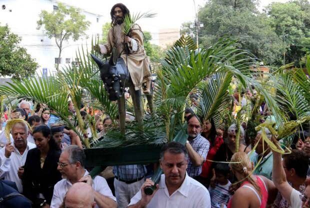 Domingo de Ramos en Paraguay