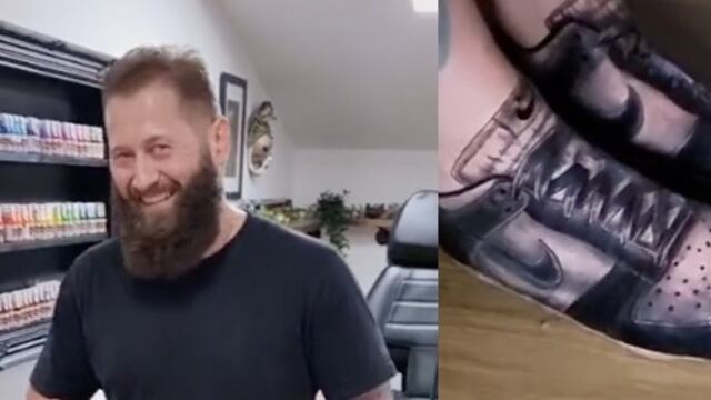 Tenis de tatuaje
