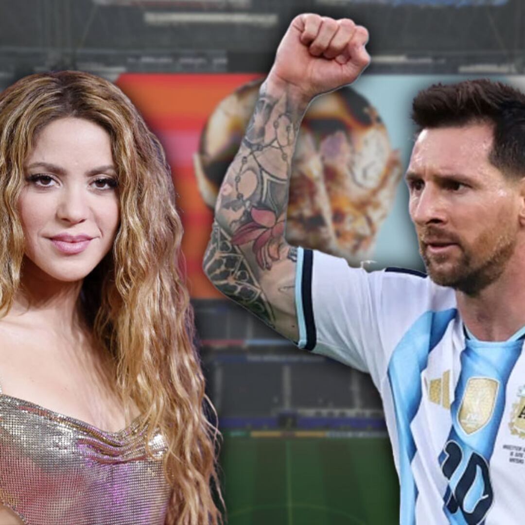 Shakira celebra el récord de goleo de Lionel Messi tras el Argentina vs Austria