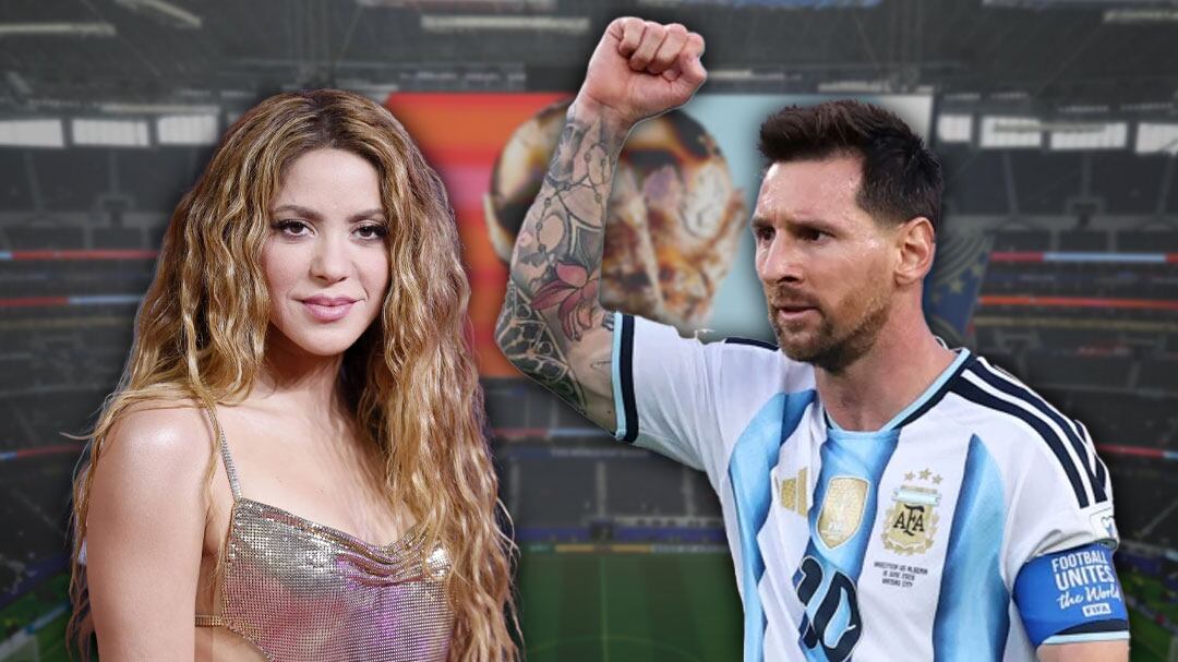 Shakira celebra el récord de goleo de Lionel Messi tras el Argentina vs Austria