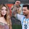 Shakira celebra el récord de goleo de Lionel Messi tras el Argentina vs Austria