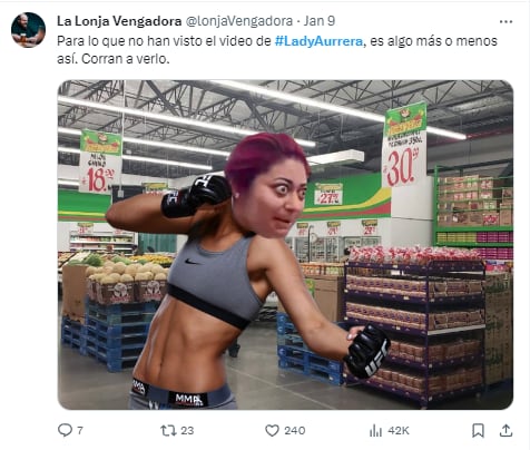 Memes de Lady Aurrerá