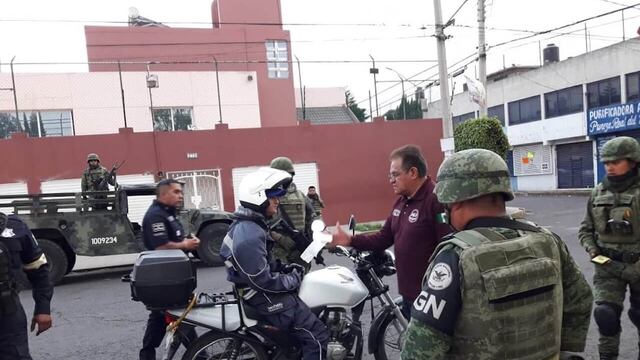 Operativo en Ecatepec.