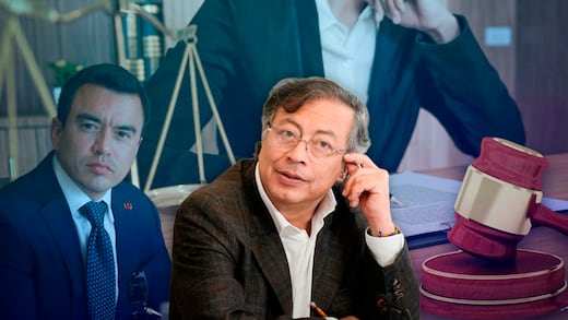Petro anuncia demanda penal contra Noboa por calumnias tras su visita a Ecuador