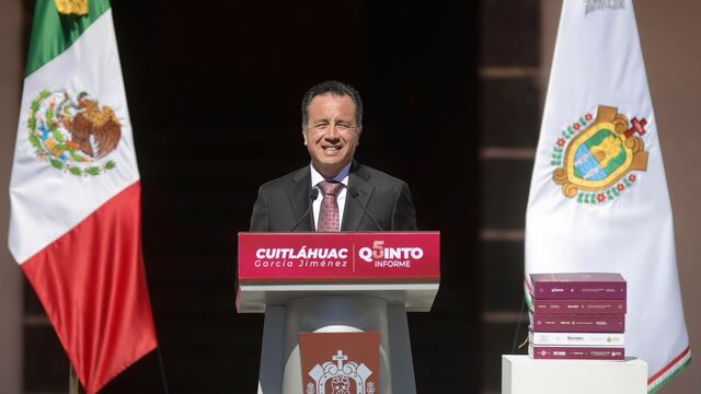 Cuitláhuac García, gobernador de Veracruz
