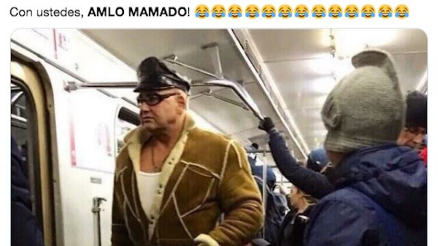 El meme de AMLO "mamado".
