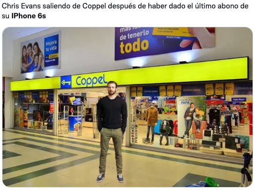 Memes de Chris Evans y su iPhone 6s