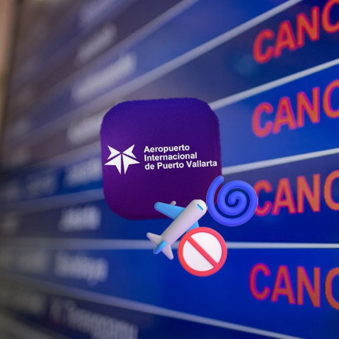Aeropuerto de Puerto Vallarta suspende vuelos por el huracán Simón