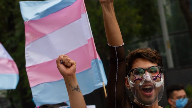 Marcha por la Ley de Infancias trans