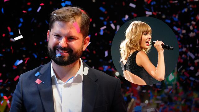 Gabriel Boric y Taylor Swift