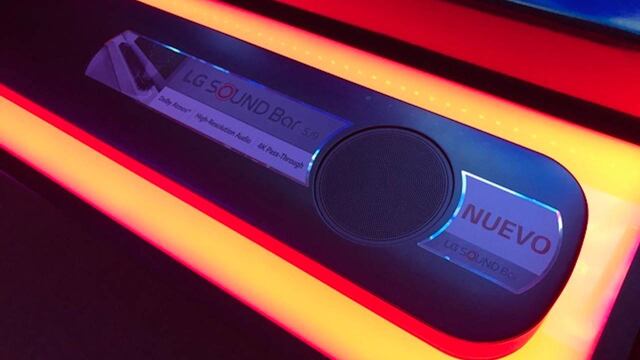 La barra de sonido LG SJ9
